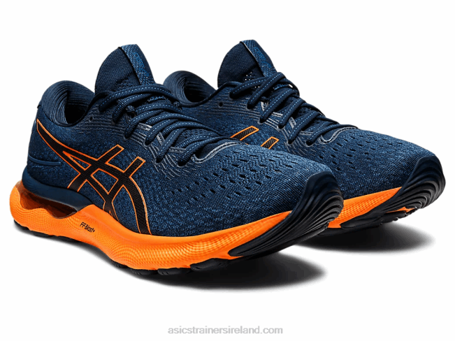 Gel-Nimbus 24 French Blue/Shocking Orange Asics XXPD1550