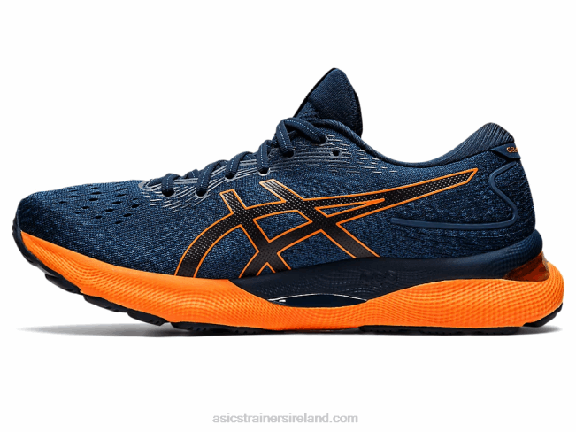 Gel-Nimbus 24 French Blue/Shocking Orange Asics XXPD1550