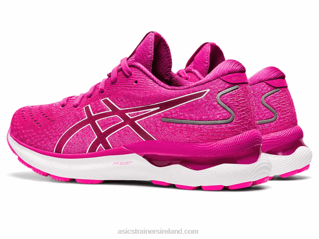 Gel-Nimbus 24 Fuchsia Red/White Asics XXPD3548