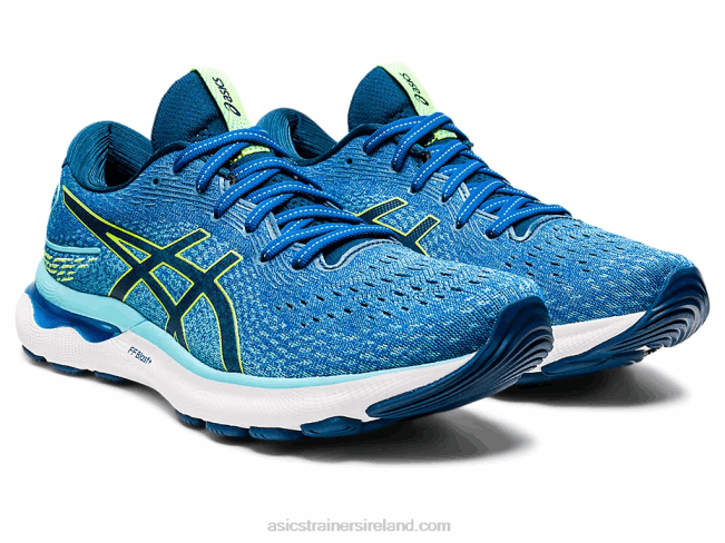 Gel-Nimbus 24 Lake Drive/Hazard Green Asics XXPD1552