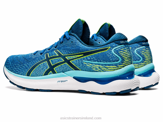 Gel-Nimbus 24 Lake Drive/Hazard Green Asics XXPD1552