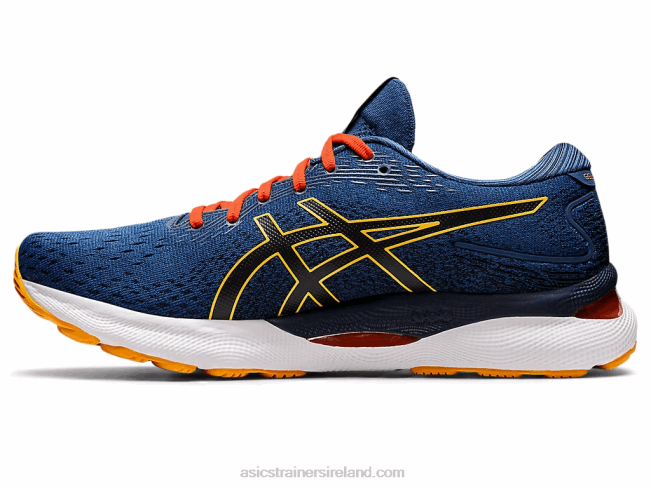 Gel-Nimbus 24 Midnight Blue/Citrus Asics XXPD1197