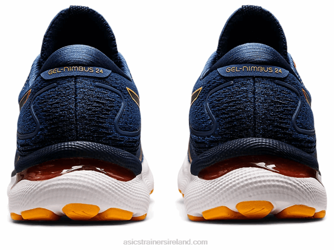 Gel-Nimbus 24 Midnight Blue/Citrus Asics XXPD1197