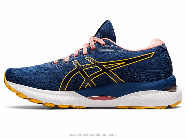 Gel-Nimbus 24 Midnight Blue/Tiger Yellow Asics XXPD2667