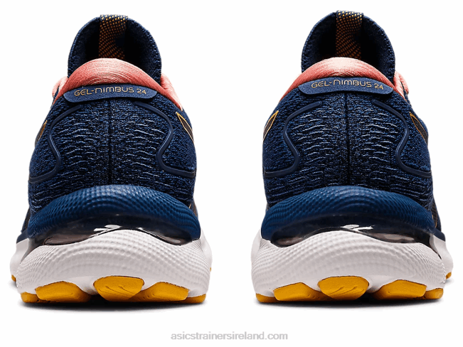 Gel-Nimbus 24 Midnight Blue/Tiger Yellow Asics XXPD2667