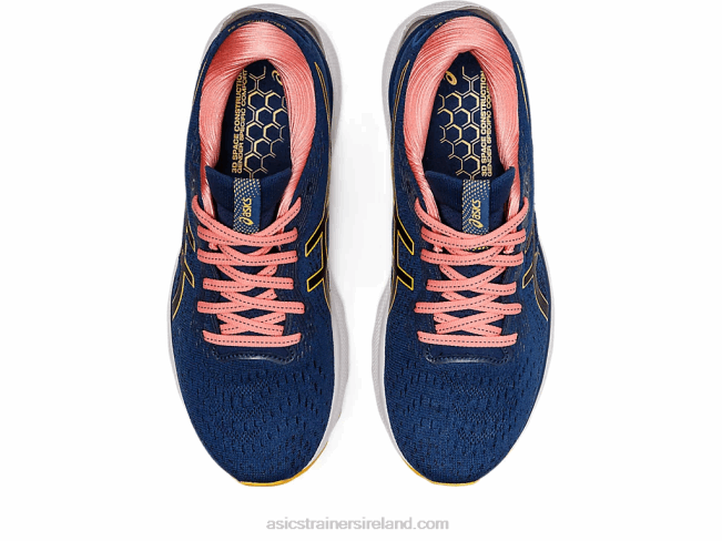 Gel-Nimbus 24 Midnight Blue/Tiger Yellow Asics XXPD2667