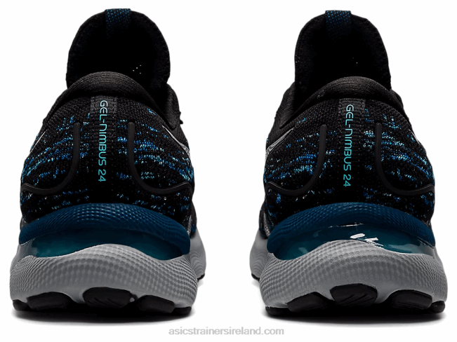 Gel-Nimbus 24 Mk Black/Mako Blue Asics XXPD1193