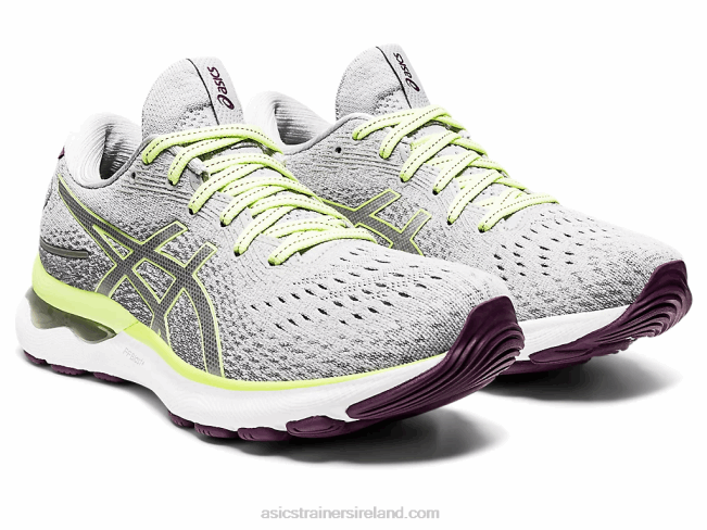 Gel-Nimbus 24 Piedmont Grey/Lime Green Asics XXPD3549