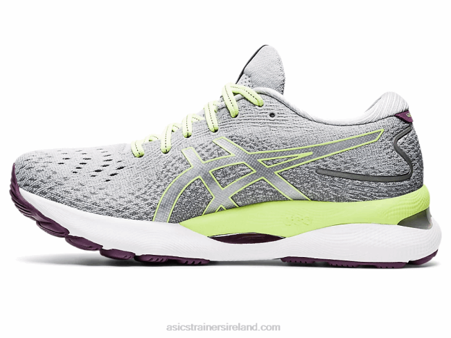 Gel-Nimbus 24 Piedmont Grey/Lime Green Asics XXPD3549