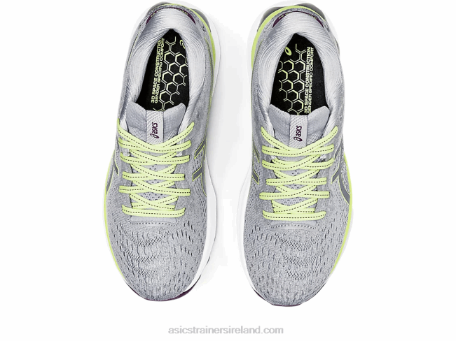 Gel-Nimbus 24 Piedmont Grey/Lime Green Asics XXPD3549