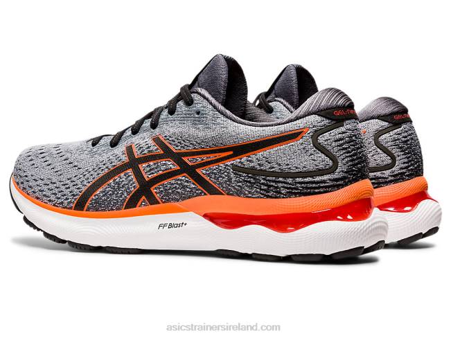 Gel-Nimbus 24 Sheet Rock/Shocking Orange Asics XXPD1558