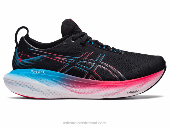 Gel-Nimbus 25 Black/Electric Red Asics XXPD6