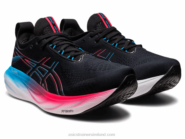 Gel-Nimbus 25 Black/Electric Red Asics XXPD6