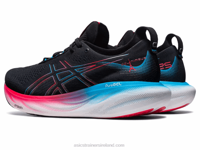 Gel-Nimbus 25 Black/Electric Red Asics XXPD6