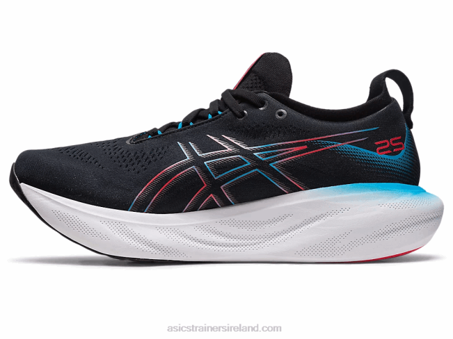 Gel-Nimbus 25 Black/Electric Red Asics XXPD6