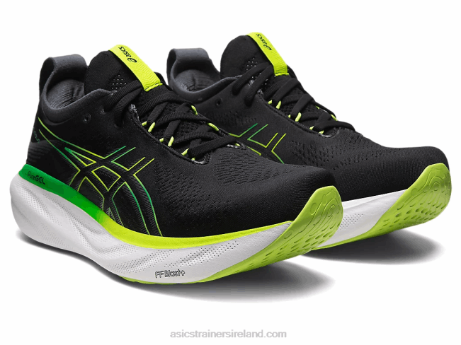 Gel-Nimbus 25 Black/Lime Zest Asics XXPD339