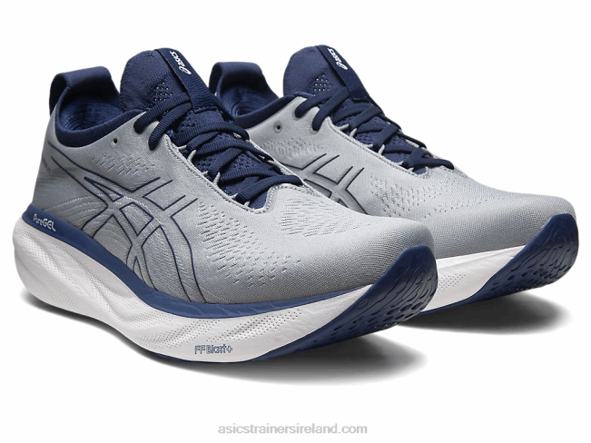 Gel-Nimbus 25 Extra Wide Sheet Rock/Indigo Blue Asics XXPD164