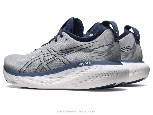 Gel-Nimbus 25 Extra Wide Sheet Rock/Indigo Blue Asics XXPD164