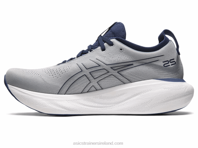 Gel-Nimbus 25 Extra Wide Sheet Rock/Indigo Blue Asics XXPD164