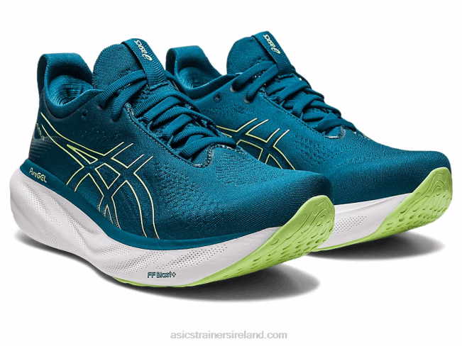 Gel-Nimbus 25 Ink Teal/Lime Green Asics XXPD2259