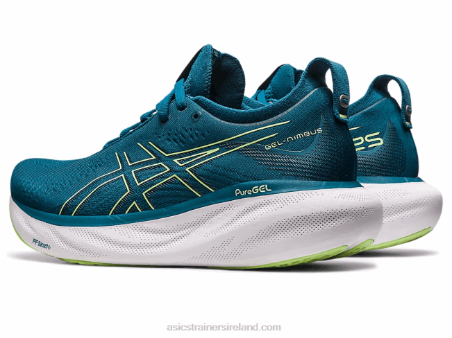 Gel-Nimbus 25 Ink Teal/Lime Green Asics XXPD2259