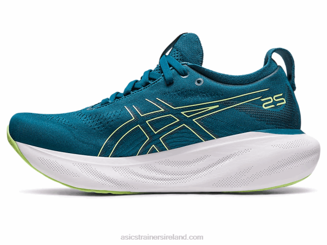 Gel-Nimbus 25 Ink Teal/Lime Green Asics XXPD2259