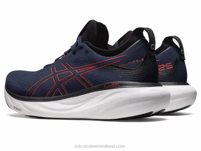 Gel-Nimbus 25 Midnight/Electric Red Asics XXPD333