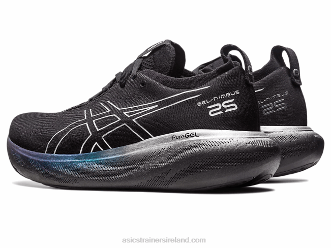 Gel-Nimbus 25 Platinum Black/Pure Silver Asics XXPD2379