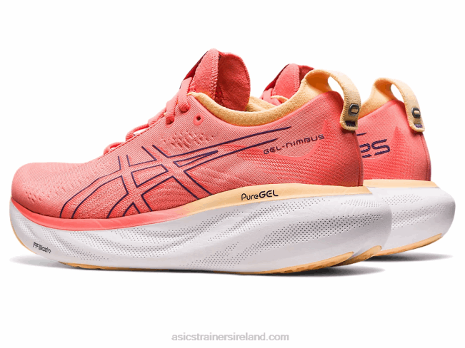 Gel-Nimbus 25 Wide Papaya/Dusty Purple Asics XXPD2377