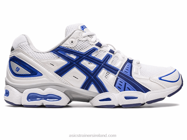 Gel-Nimbus 9 White/Indigo Blue Asics XXPD282