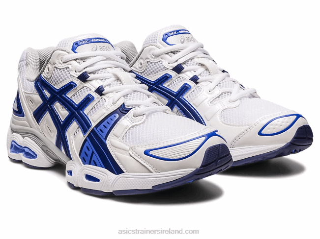 Gel-Nimbus 9 White/Indigo Blue Asics XXPD282