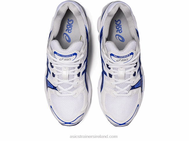 Gel-Nimbus 9 White/Indigo Blue Asics XXPD282