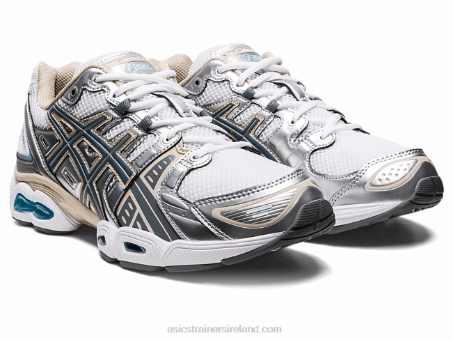 Gel-Nimbus 9 White/Steel Grey Asics XXPD1000