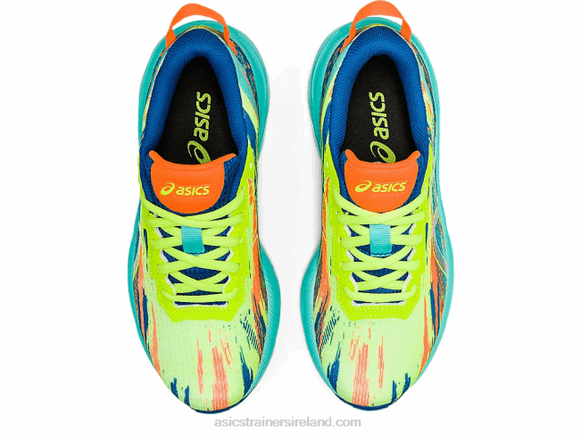 Gel-Noosa Tri 13 Grade School Hazard Green Asics XXPD4491