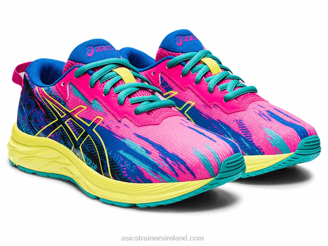 Gel-Noosa Tri 13 Grade School Pink Glo/Sour Yuzu Asics XXPD4484