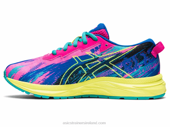 Gel-Noosa Tri 13 Grade School Pink Glo/Sour Yuzu Asics XXPD4484