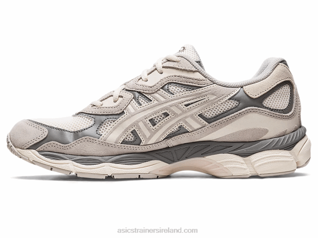 Gel-Nyc Cream/Oyster Grey Asics XXPD51