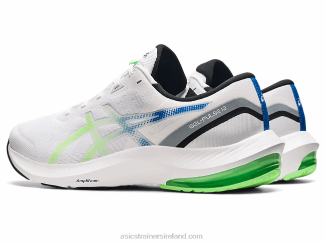 Gel-Pulse 13 White/Bright Lime Asics XXPD1727