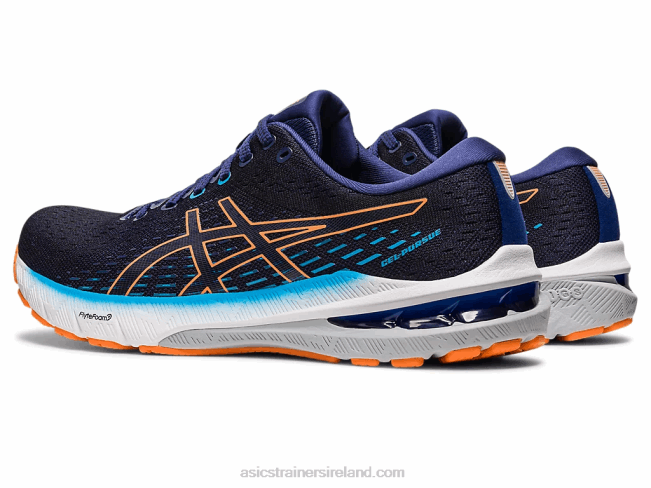 Gel-Pursue 8 Wide Indigo Blue/Sun Peach Asics XXPD386