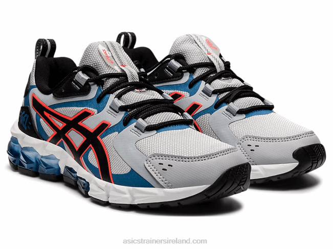 Gel-Quantum 180 6 Grade School Glacier Grey/Black Asics XXPD4442