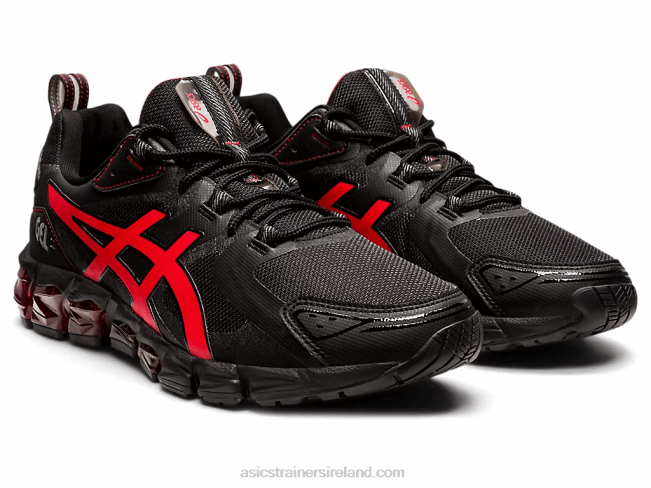 Gel-Quantum 180 Black/Electric Red Asics XXPD1875