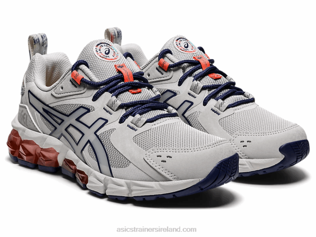 Gel-Quantum 180 Grade School Glacier Grey/Thunder Blue Asics XXPD4513