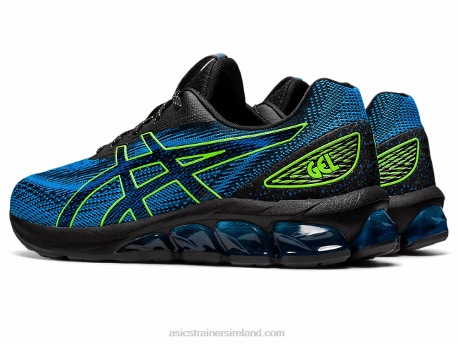 Gel-Quantum 180 VII Black/Directoire Blue Asics XXPD815