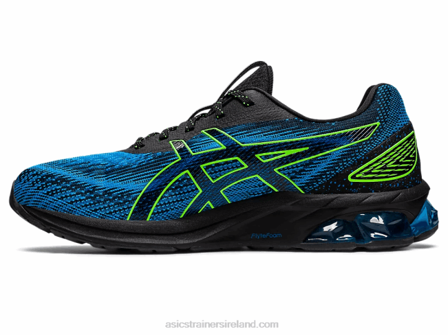 Gel-Quantum 180 VII Black/Directoire Blue Asics XXPD815