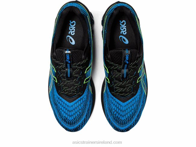 Gel-Quantum 180 VII Black/Directoire Blue Asics XXPD815