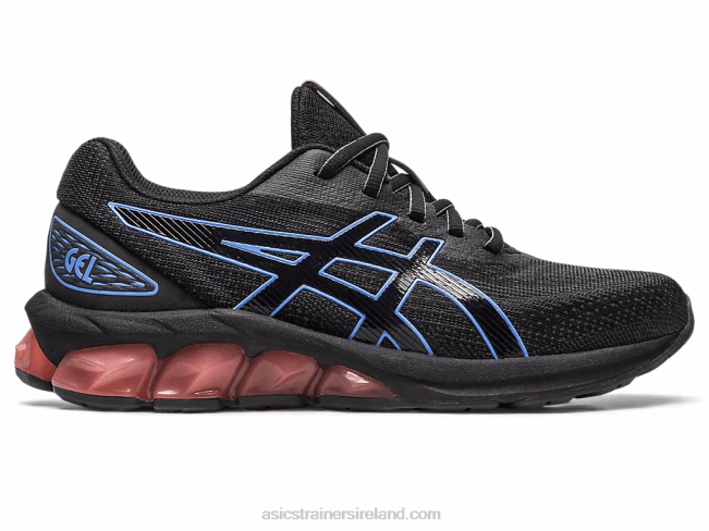 Gel-Quantum 180 VII Black/Periwinkle Blue Asics XXPD2336