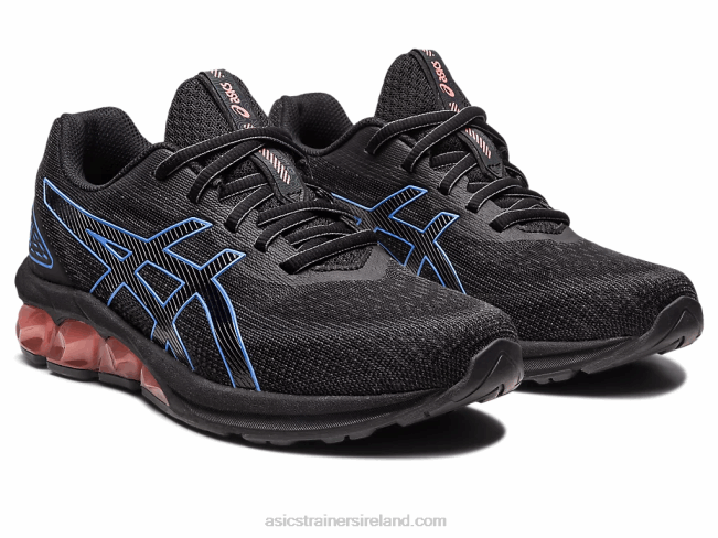 Gel-Quantum 180 VII Black/Periwinkle Blue Asics XXPD2336