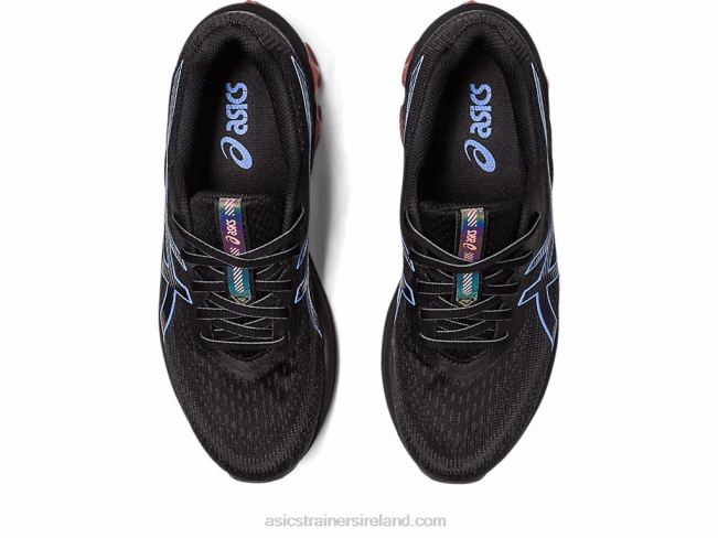 Gel-Quantum 180 VII Black/Periwinkle Blue Asics XXPD2336