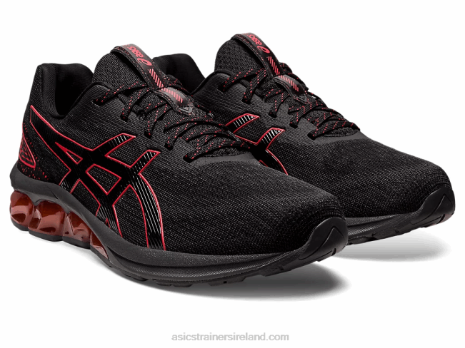 Gel-Quantum 180 VII Black/Red Alert Asics XXPD742