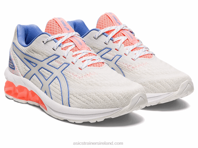 Gel-Quantum 180 VII Grade School White/Sun Coral Asics XXPD4299